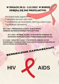 Beige and Red World Aids Days Simple Flyer